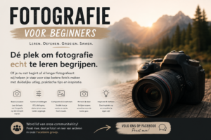 fotografie voor beginners